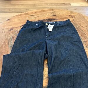 American Eagle Outfitters Dark Blue Wide Leg Jeans